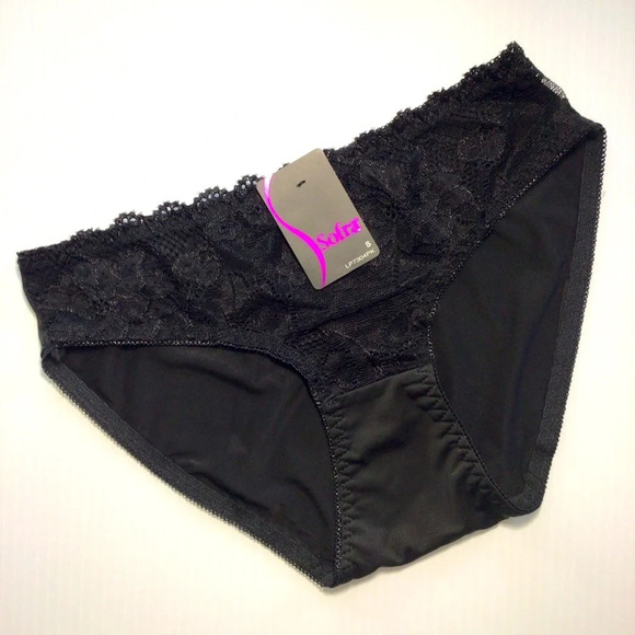 Sofra Black Panties Underwear - Size Small - Picture 1 of 3